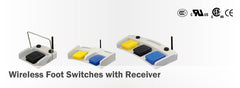 Wireless Foot Switches with Receiver
