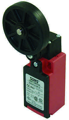 SUNS International SND4114-SL2-A Fixed Rubber Roller Safety Limit Switch - Industrial Direct
