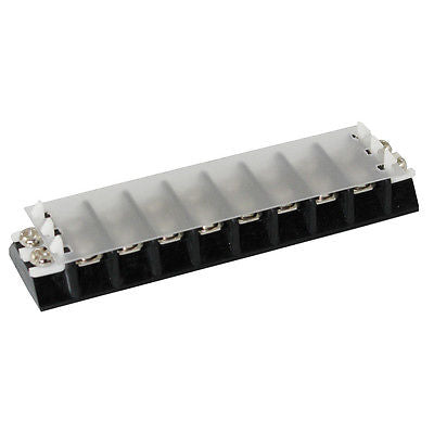 SUNS TU108-C UL Rated 15A/300V Covered Terminal Block 8 Position 22-14 AWG - Industrial Direct