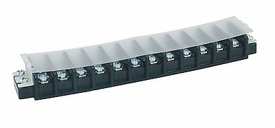 SUNS TG-312-C UL Rated 30A/600V Covered Terminal Block 12 Pole 22-10 AWG Wire - Industrial Direct
