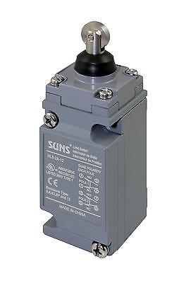 SUNS HLS-2A-12 Roller Plunger Heavy Duty DPDT Limit Switch for 9007C62D D4A2510N - Industrial Direct