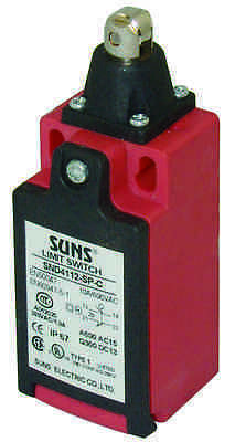 SUNS SND4112-SP-A Roller Plunger Limit Switch D4D-3132N 3SE2 200-1D - Industrial Direct