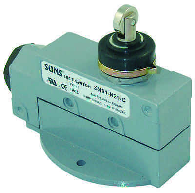 SUNS SN91-N21-A-V Sealed Cross Roller Plunger Limit Switch BZV6-2RN81 ZV-N21-2 - Industrial Direct