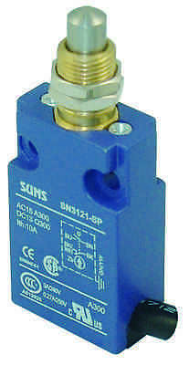 SUNS SN3121-SP-A1 Panel Mount Plunger Compact Limit Switch 1m Cable - Industrial Direct