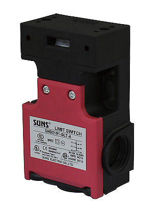 SUNS SND2191-SL7-A Safety Interlock Switch w Key 2NC/1NO SK-UV15Z M 601.6169.026 - Industrial Direct