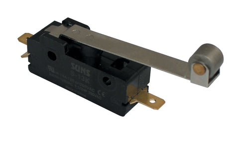 SUNS S-13K Roller Lever Snap Action 15A Micro Switch ASGGC2A04AC - Industrial Direct