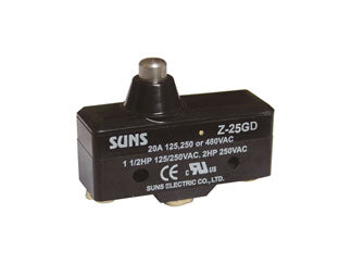 SUNS International Z-25GD Plunger 25A Micro Switch