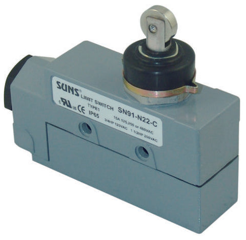 SUNS SN9D-N11-A Sealed Top Plunger DPDT Limit Switch 2NO/2NC DTE6-2RN DTE62RN - Industrial Direct